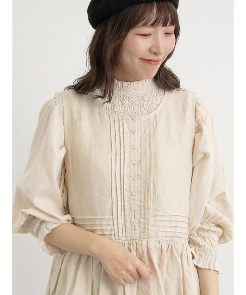 WEB限定 Sサイズ】ノースリピンタックワンピース（ワンピース