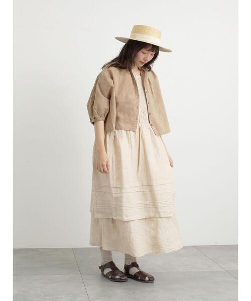 セール】【WEB限定 Sサイズ】ノースリピンタックワンピース