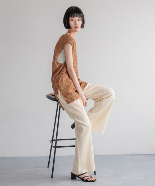 セール】3Dレースベスト 492172（ベスト）｜LOWRYS FARM（ローリーズ