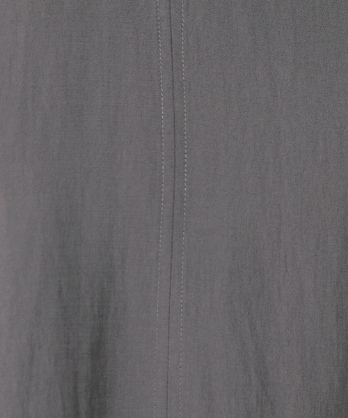 studio CLIP（スタディオクリップ）の「サイドスリットシアーチュニック（チュニック・レディース・チャコール/サックスブルー・FREE）」の3枚目の写真