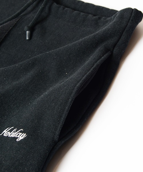 HOLIDAY（ホリデイ）の「ULTRA HEAVY SWEAT WIDE PANTS (HOLIDAY) ウルトラヘビースウェットワイドパンツ (ホリデイ)（スウェットパンツ・レディース・ブラック/シルバーグレー・ONE SIZE）」の15枚目の写真