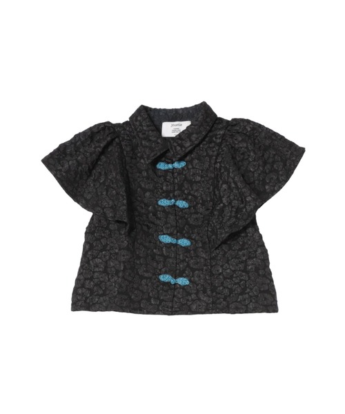 jouetie（ジュエティ）の「フレアスリーブチャイナブラウス（シャツ/ブラウス・レディース・アイボリー/ブラック・MEDIUM）」の2枚目の写真