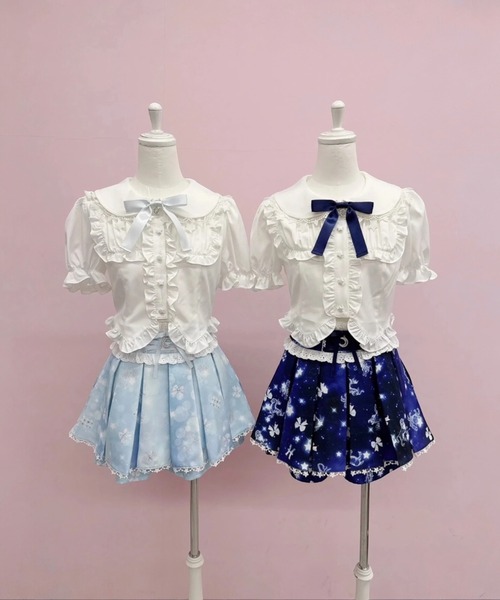 Ank Rouge(アンクルージュ)の「DREAMY CONSTELLATIONスカパン(スカート・レディース・ブルー/ネイビー/ピンク・M)」の14枚目の写真