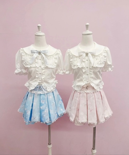 Ank Rouge(アンクルージュ)の「DREAMY CONSTELLATIONスカパン(スカート・レディース・ブルー/ネイビー/ピンク・M)」の12枚目の写真