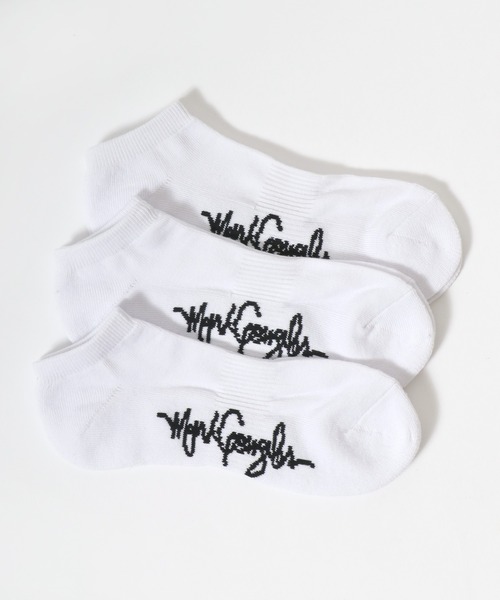 Mark Gonzales（マーク・ゴンザレス）の「MARK GONZALES/マークゴンザレス 3足セット くるぶし ショートソックス スニーカーソックス 靴下（ソックス/靴下・メンズ・ブラック/ブラック系その他/ホワイト/ホワイト系その他・25-27CM）」の6枚目の写真