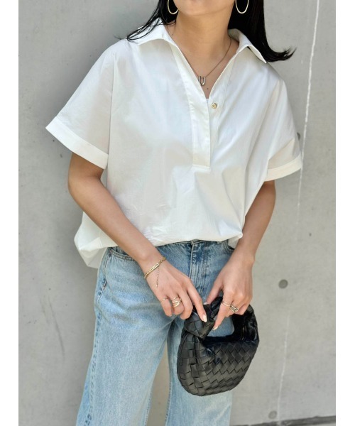 スキッパーバックコクーンシャツ Emma Taylor│STYLEDOOR スタイルドア