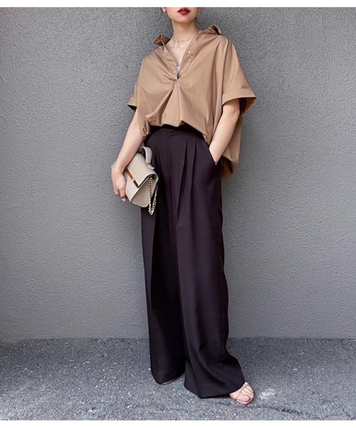 スキッパーバックコクーンシャツ Emma Taylor│STYLEDOOR スタイルドア