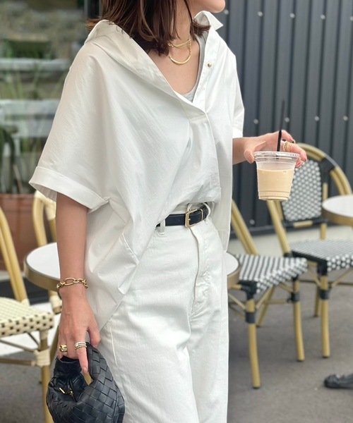 スキッパーバックコクーンシャツ Emma Taylor│STYLEDOOR スタイルドア