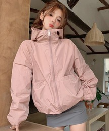 WESTSEA（ウエストシー）の「オーバーサイズ 丸みシルエット長袖 フルジップパーカー 薄手 無地（パーカー）」