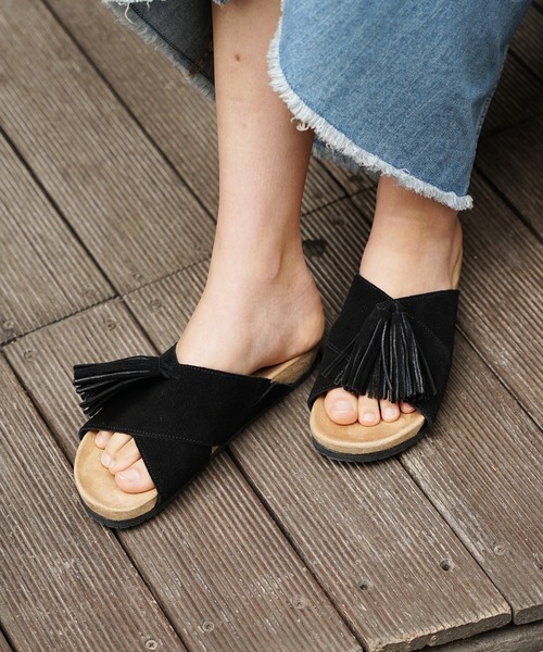 ミネトンカ タッセルフラットサンダル MILA 楽天市場】ミネトンカ MINNETONKA 正規販売代理店 正規品 MILA