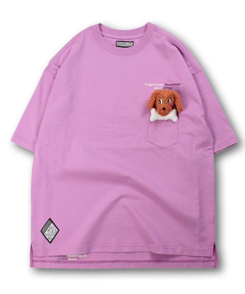 GALFY(ガルフィー)の「GALFY-ずっと一緒だよTee(Tシャツ/カットソー・メンズ・ラベンダー/ホワイト/ブラック・XL/L)」の22枚目の写真