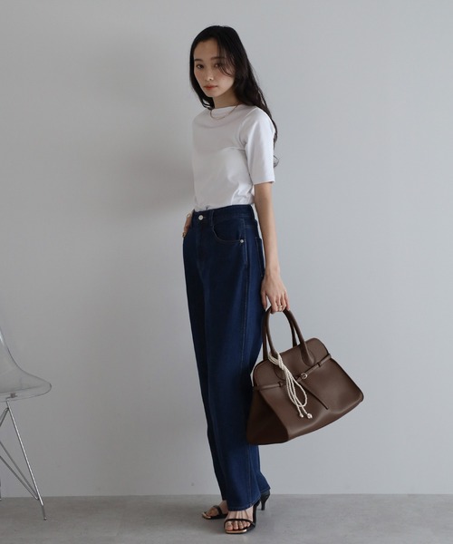 soins（ソワン）の「【牛革】ベルト付きハンドバッグ（ハンドバッグ・レディース・ダークブラウン/ブラック・FREE）」の20枚目の写真