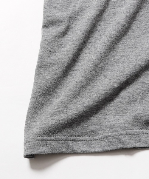 mocT（モクティー）の「mocT/モクティ SOFT HEATHER HENRY NECK S/S TEE ヘンリーネック 半袖Ｔシャツ カットソー（Tシャツ/カットソー・メンズ・ベージュ/ホワイト・XL/L）」の9枚目の写真