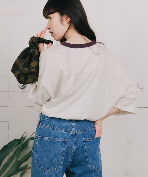 mocT（モクティー）の「mocT/モクティ SOFT HEATHER HENRY NECK S/S TEE ヘンリーネック 半袖Ｔシャツ カットソー（Tシャツ/カットソー・メンズ・ベージュ/ホワイト・XL/L）」の14枚目の写真