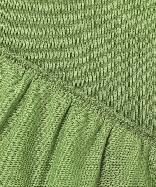 ドレーピーラグランスリーブ ニットソー