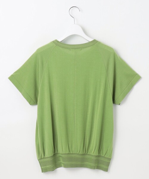 ドレーピーラグランスリーブ ニットソー
