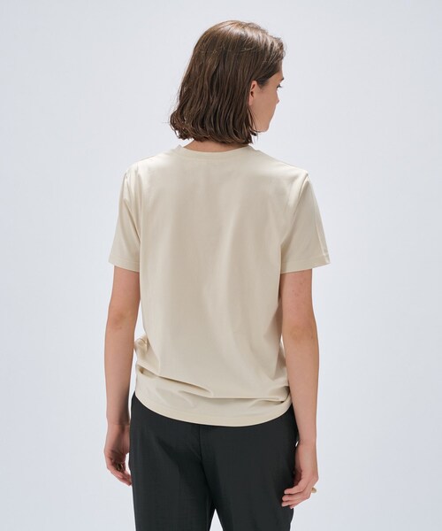cloenc（クロエンス）の「フォト＆ロゴ プリントTシャツ（Tシャツ/カットソー・レディース・ベージュ系その他6/ベージュ系その他7/ベージュ系その他4/ホワイト系4/ホワイト系6/ベージュ系9/ベージュ系その他3/ホワイト系3/ベージュ系その他5/ホワイト系5/ホワイト系1/ホワイト系2・02）」の19枚目の写真