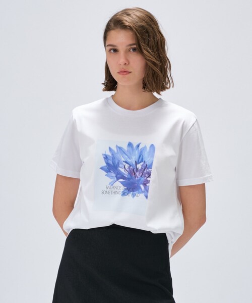 cloenc（クロエンス）の「フォト＆ロゴ プリントTシャツ（Tシャツ/カットソー・レディース・ベージュ系その他6/ベージュ系その他7/ベージュ系その他4/ホワイト系4/ホワイト系6/ベージュ系9/ベージュ系その他3/ホワイト系3/ベージュ系その他5/ホワイト系5/ホワイト系1/ホワイト系2・02）」の22枚目の写真