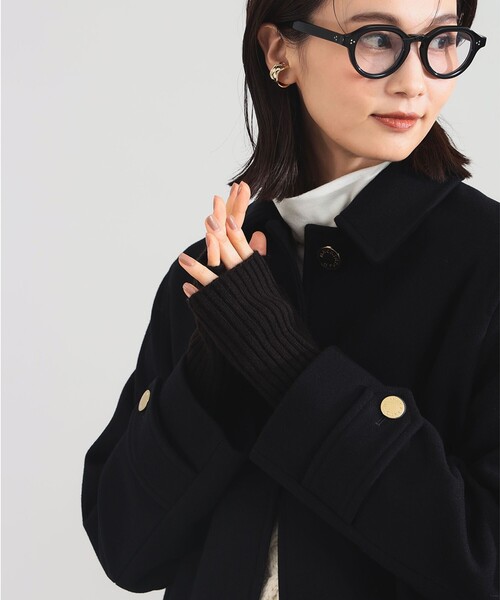 ASAUCE MELER / カシミヤ リブ アーム ウォーマー（手袋）｜ASAUCE