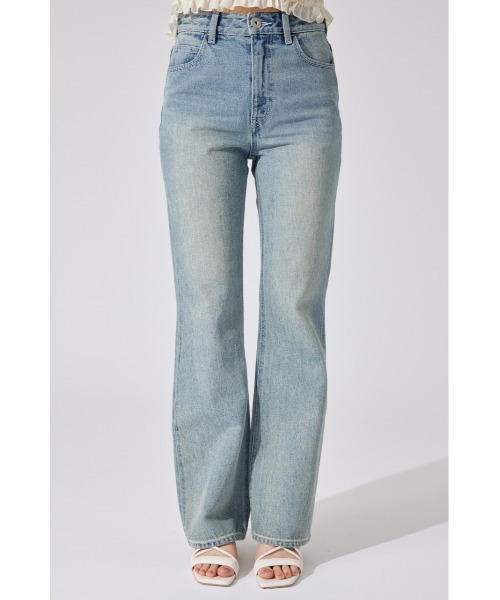 Shapely Makeジャストウエストデニムパンツ（デニムパンツ