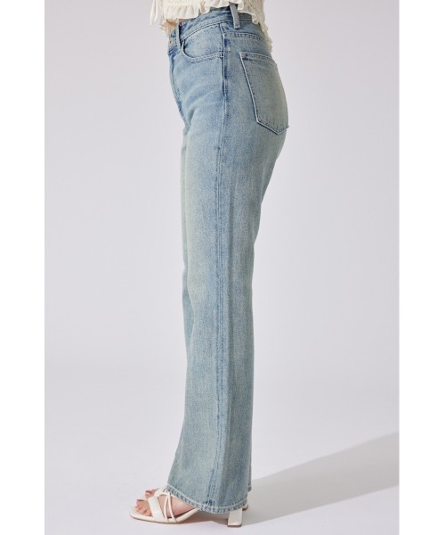 Shapely Makeジャストウエストデニムパンツ（デニムパンツ