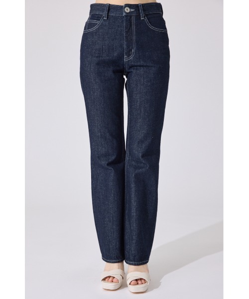 リエンダ Shapely Make J/W DENIM PT デニムS rienda | Shapely Make J/W DENIM PT (ストレート ) |SHEL'TTER