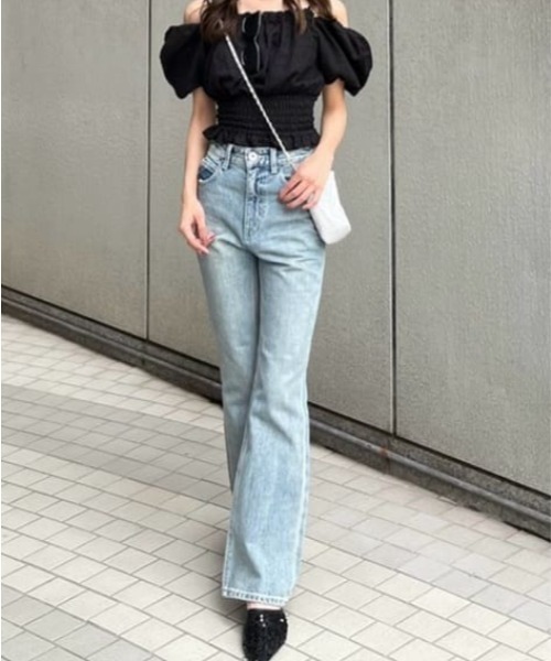 Shapely Makeジャストウエストデニムパンツ（デニムパンツ