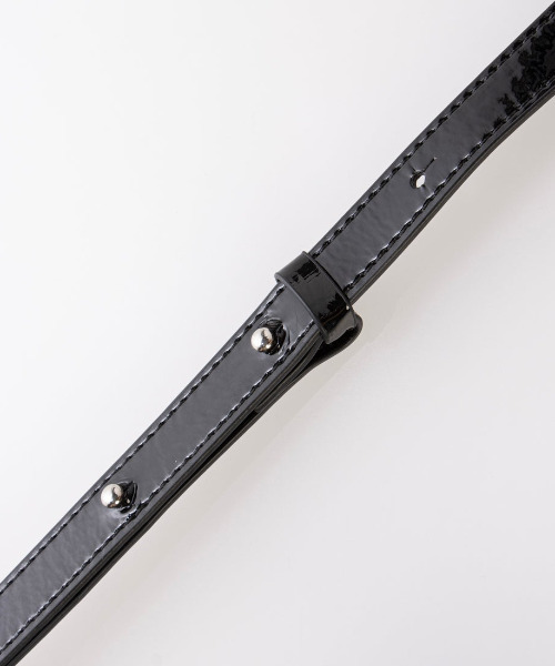 cache cache(カシュ カシュ)の「カシュカシュ cachecache / エナメル2wayトート(トートバッグ・レディース・ブラック/シルバー/ライトグレー/ライトグリーン/ベージュ系その他/オレンジ・FREE)」の17枚目の写真