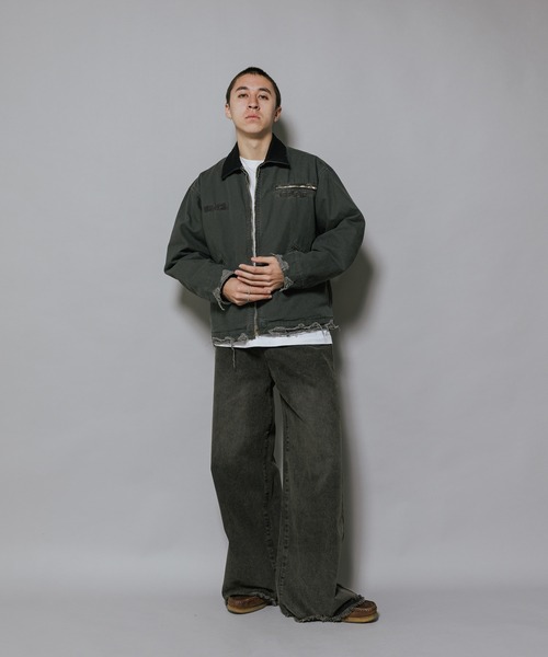 セール】WOKE EDGE/ウォークエッジ Workers Jacket ワークジャケット