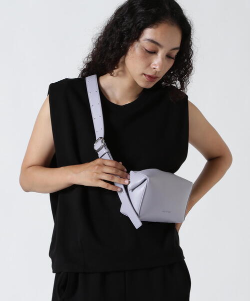 ADD CULUMN（アドカラム）の「ADD CULUMN(アドカラム) LOP BODYBAG（ショルダーバッグ・レディース・ラベンダー/ブラック・F）」の13枚目の写真