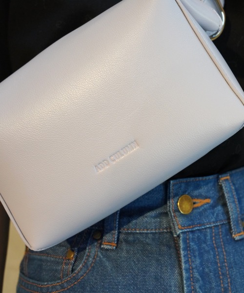 ADD CULUMN（アドカラム）の「ADD CULUMN(アドカラム) LOP BODYBAG（ショルダーバッグ・レディース・ラベンダー/ブラック・F）」の4枚目の写真