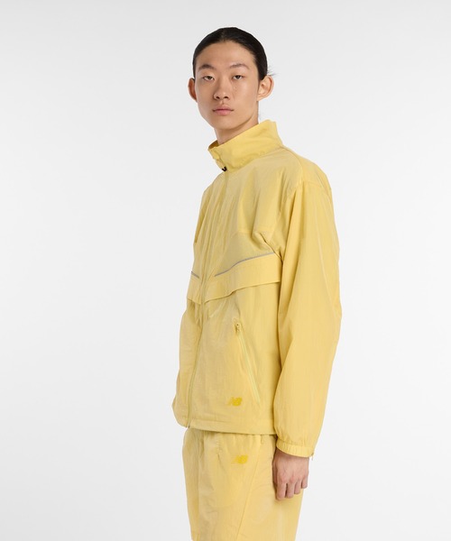 セール】NB Grey フルジップジャケット（ナイロンジャケット）｜New