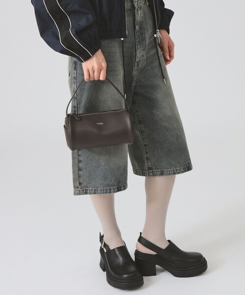 YAHKI（ヤーキ）の「YAHKI / YH-740 HAND BAG（トートバッグ・レディース・ブラック/ダークブラウン・ONE SIZE）」の2枚目の写真