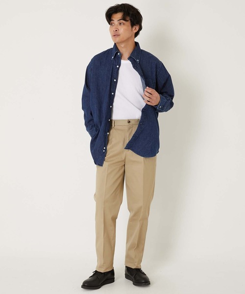 美品！BrooksBrothers ELLIOT チノパン ツータックスラックス Brooks Brothers - 新品タグ付 ブルックスブラザーズ ELLIOT