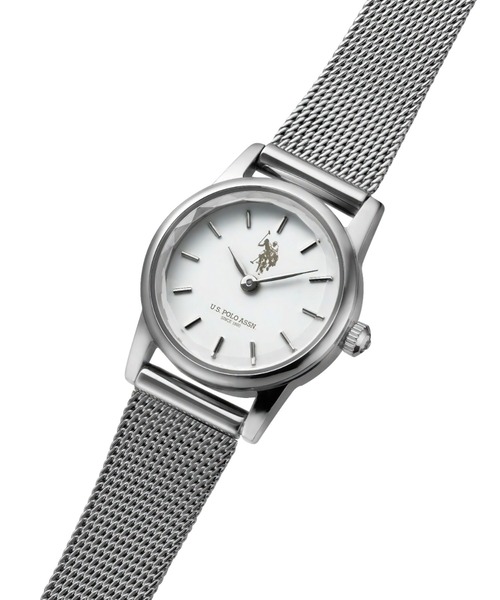 U.S. POLO ASSN.(ユーエスポロアッスン)の「【U.S. POLO ASSN.】ユーエスポロアッスン 腕時計 U-30 Watch Lueur(アナログ腕時計・レディース・ピンクゴールド/ホワイト/ブラック・FREE)」の5枚目の写真