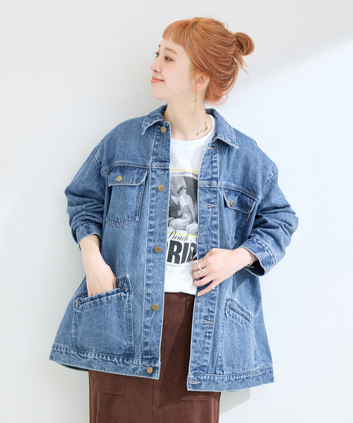 B.C STOCK DUJOURデュジュールRIDING JEANJACKET 追加》ウォッシャブル / DU JOUR/デュ ジュール RIDING JEAN