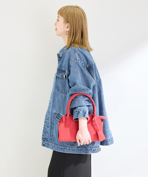 B.C STOCK（ベーセーストック）の「《追加》ウォッシャブル / DU JOUR/デュ ジュール RIDING JEAN JACKET（デニムジャケット・レディース・ブルー・FREE）」の5枚目の写真