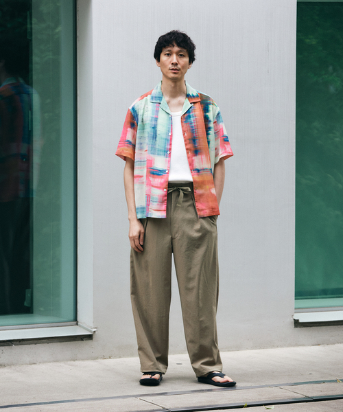 【夏SALE／UVカット／接触冷感／マシンウォッシュ可／吸水速乾／セットアップ可／夏の通勤におすすめ】ネッ 吸水速乾/UVカット/接触冷感】ストレッチジョーゼット バンド