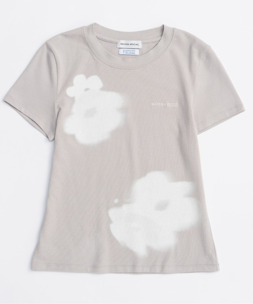 PISCESS×MAISON SPECIAL コラボTシャツ PRE-ORDER】【PISCESS×MAISON SPECIAL】Faded Flower T-shir