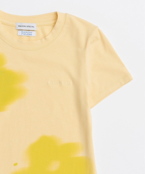 PISCESS×MAISON SPECIAL】Faded Flower T-shirt/フェード