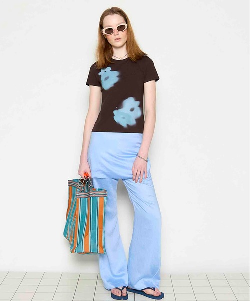 PISCESS×MAISON SPECIAL コラボTシャツ PISCESS×MAISON SPECIAL】Faded Flower T-shir