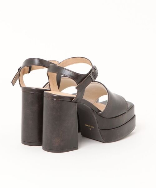 grandfleur(グランドフルール)の「【grandfleur】レディースエレガンスサンダル(サンダル・レディース・ダークグレー/ダークブラウン・S/M/L/LL)」の3枚目の写真