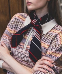 BEAMS PLUS | ジャカード ハーフジップ ニット ポロシャツ(ポロシャツ)