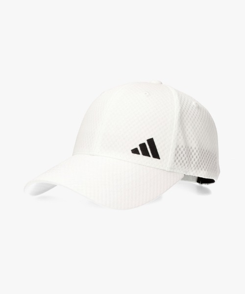 adidas(アディダス)の「adidas LT-MESH 6P CAP_02(キャップ・メンズ・ベージュ/ホワイト/ブラック/ネイビー・58cm)」の1枚目の写真