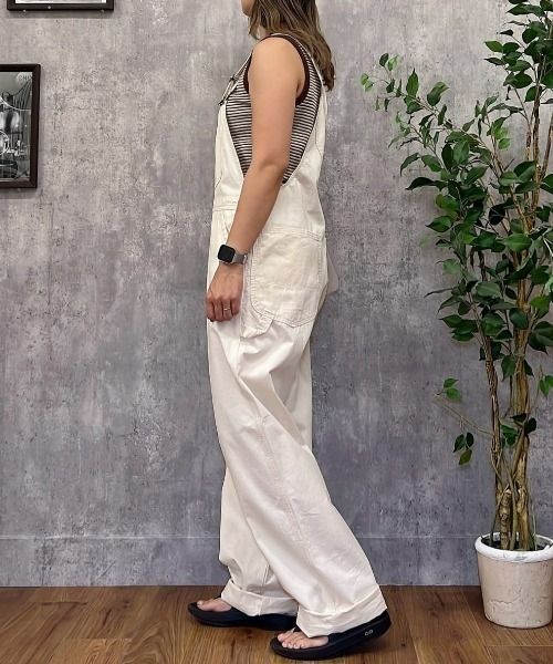 Lee（リー）の「【Lee】定番オーバーオール (耐久性 / 快適さ / ヴィンテージ感 / 幅広いスタイリング)（サロペット/オーバーオール・レディース・キナリ・M）」の19枚目の写真