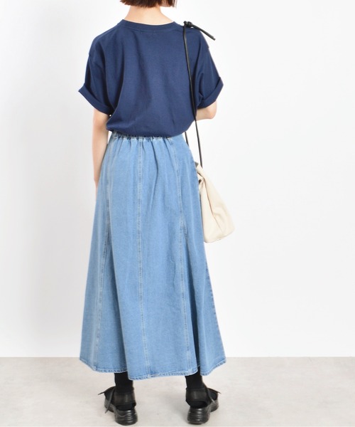 MODISH GAZE(モディシュガゼ)の「【MODISH GAZE】properly刺繍半袖Tシャツ(Tシャツ/カットソー・メンズ・ホワイト/ネイビー/ブラック・MEDIUM/LARGE/X-LARGE)」の11枚目の写真