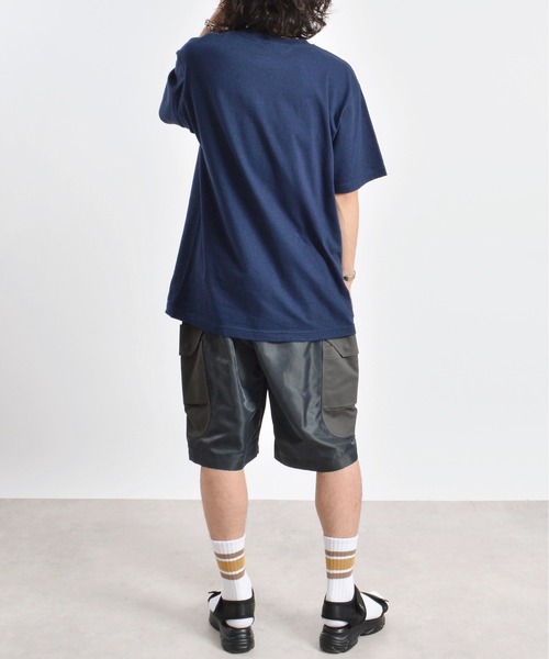 MODISH GAZE(モディシュガゼ)の「【MODISH GAZE】properly刺繍半袖Tシャツ(Tシャツ/カットソー・メンズ・ホワイト/ネイビー/ブラック・MEDIUM/LARGE/X-LARGE)」の5枚目の写真