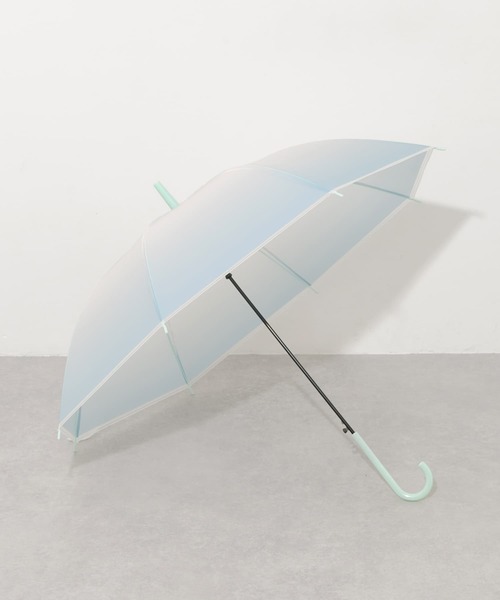 SMELLY（スメリー）の「グラデーションEVAビニール傘（長傘・レディース・ピンク系その他/グリーン系その他・FREE）」の10枚目の写真