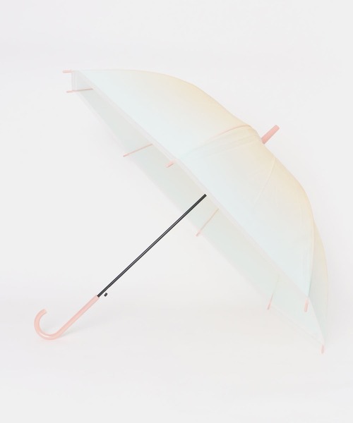 SMELLY（スメリー）の「グラデーションEVAビニール傘（長傘・レディース・ピンク系その他/グリーン系その他・FREE）」の12枚目の写真