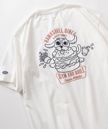 DISCUS（ディスカス）の「【71】【DISCUS/ディスカス】USAコットンブレンド DINER刺繍  バックプリント クルーネック 半袖Tシャツ ユニセックス（Tシャツ/カットソー・メンズ）」